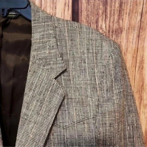 Vintage Panhandle Slim Sport coat Cowboy Western size 46R linen silk blend tweed - Picture 3 of 8